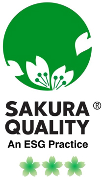SDGsを実践する宿泊施設の国際認証<br>「Sakura Quality An ESG Practice」<br>3御衣黄ザクラを取得しました