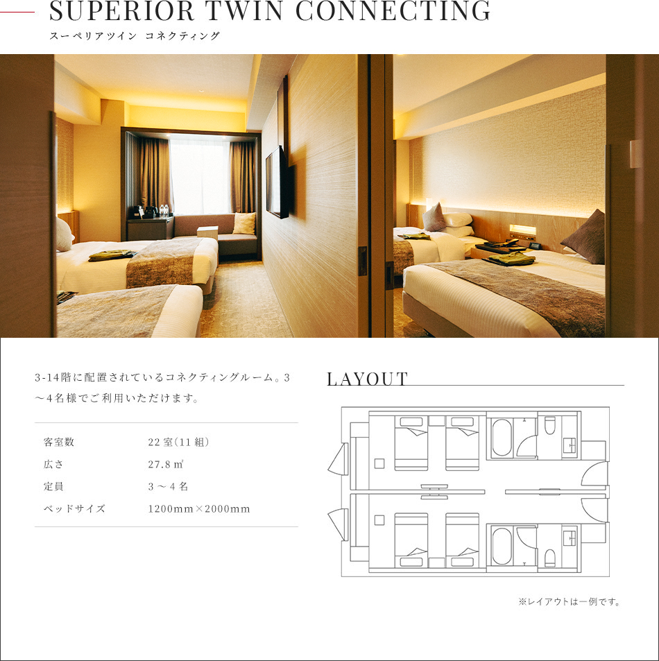 スーペリアツインコネクティング